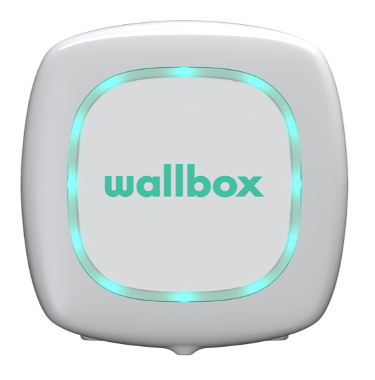 fehér wallbox pulsar plus otthoni fali töltő